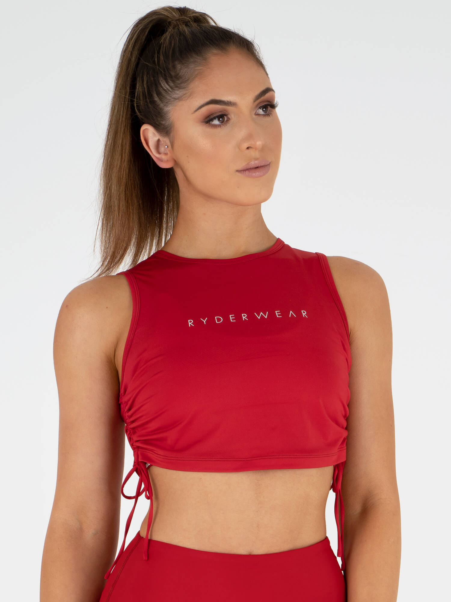 Топ SCRUNCH UP Red