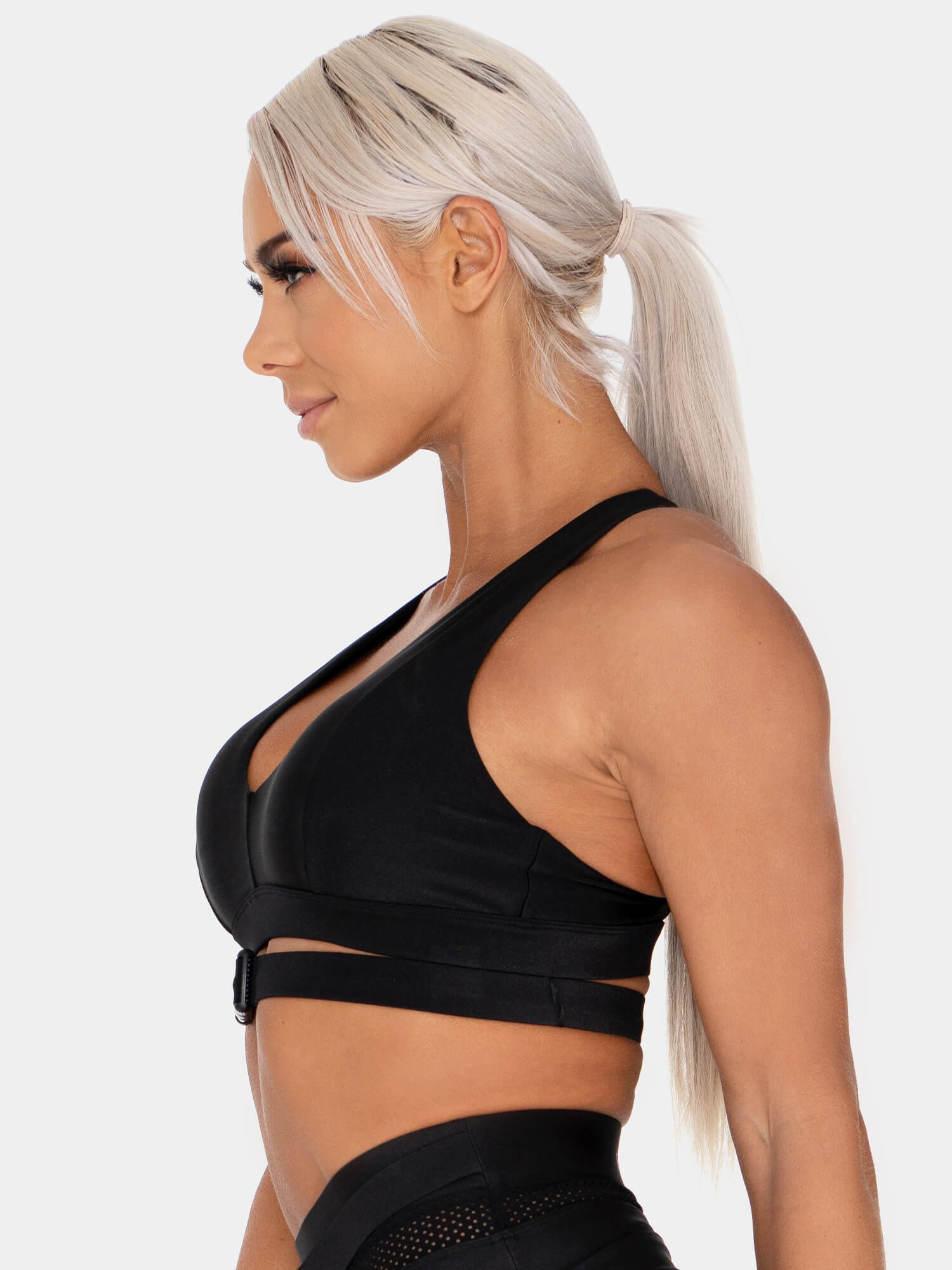 Топ WET LOOK ACTIVE Black — изображение 2