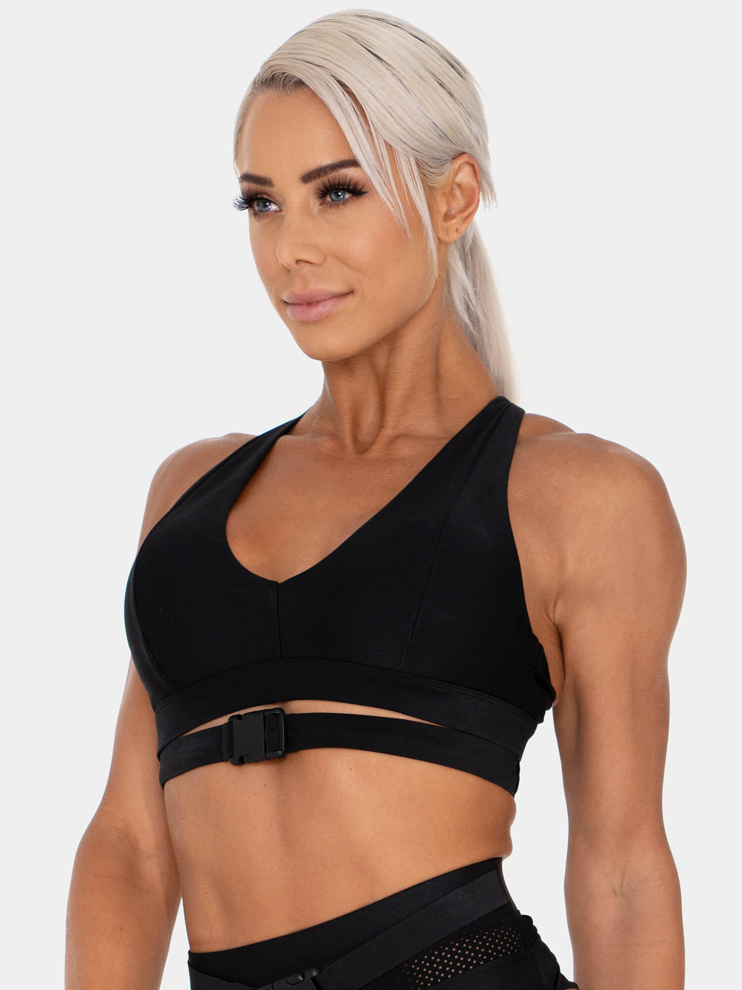 Топ WET LOOK ACTIVE Black — изображение 3