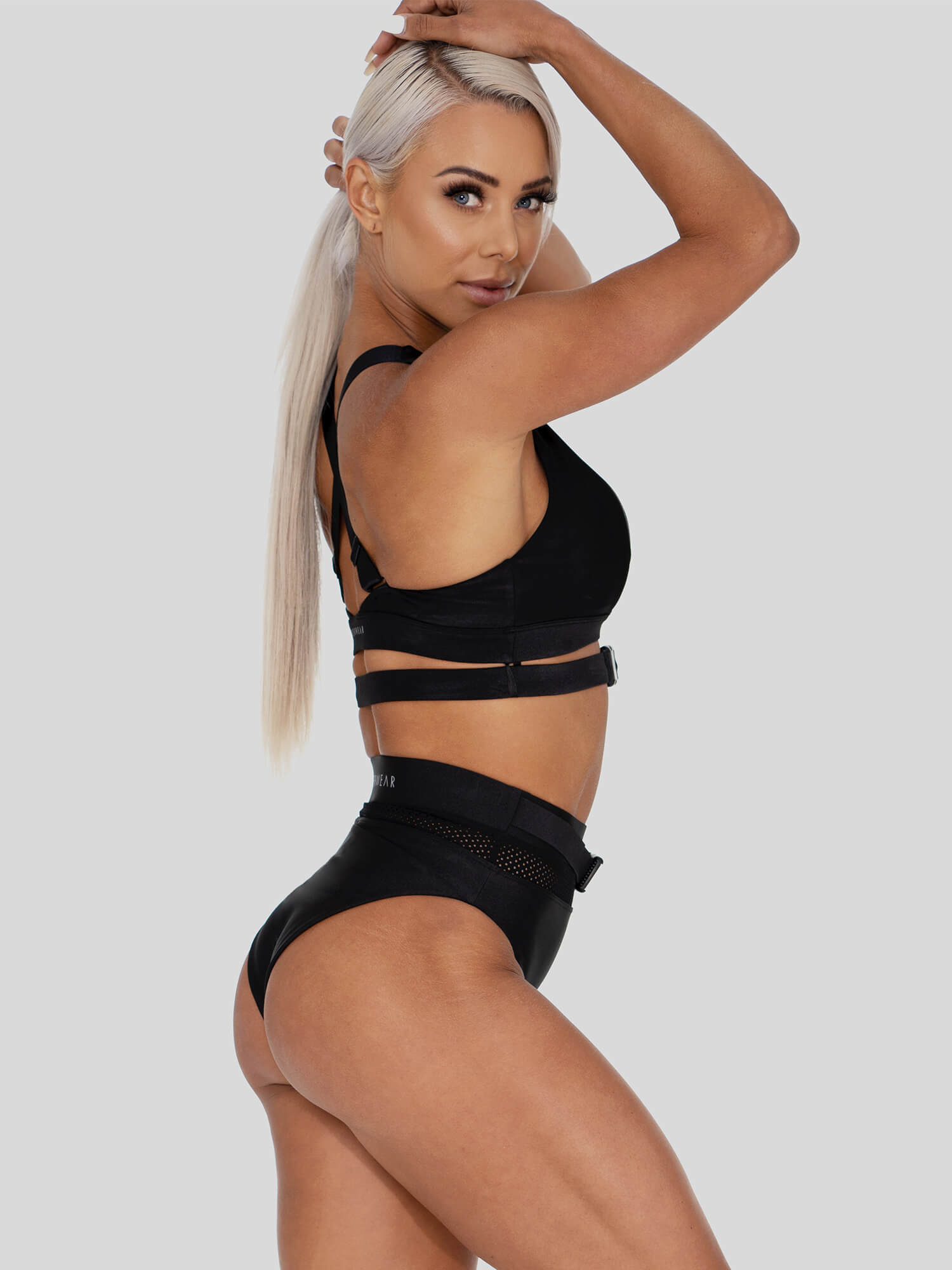 Топ WET LOOK ACTIVE Black — изображение 4