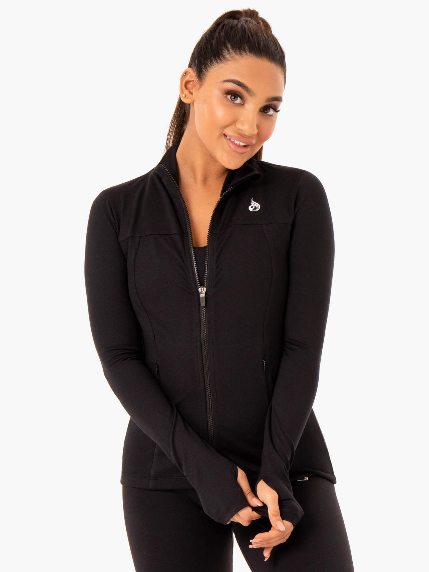 Лонгслив BASE ZIP Black