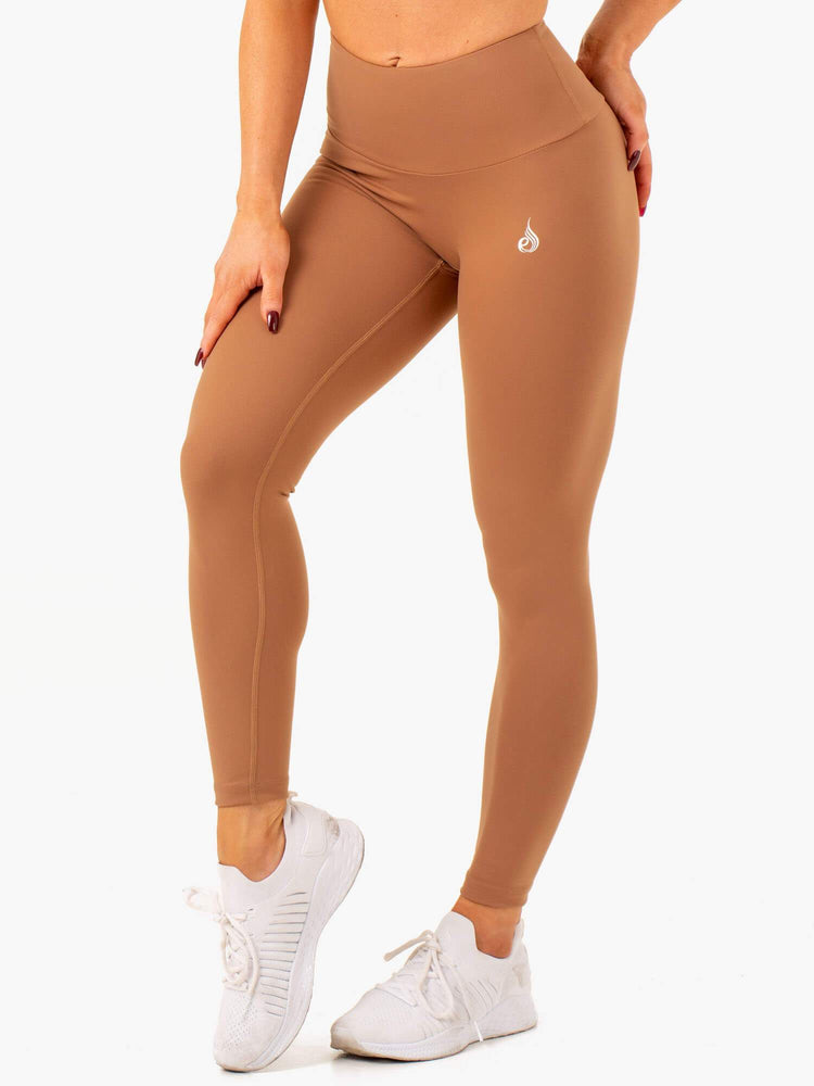 Леггинсы VITAL Scrunch Mocha