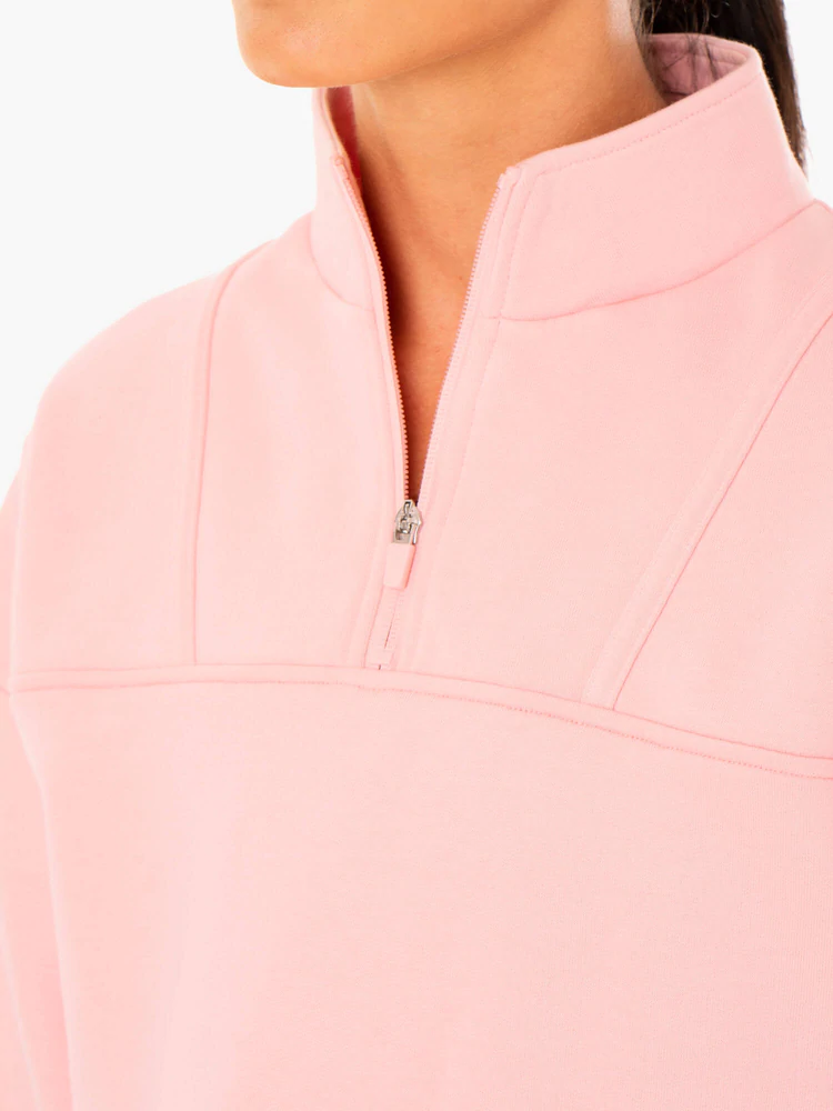 Толстовка EVOLUTION Half Zip Pink — изображение 4