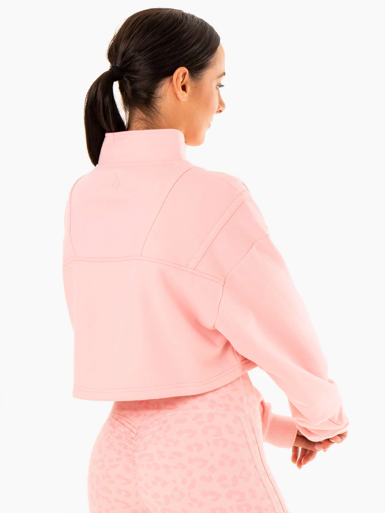 Толстовка EVOLUTION Half Zip Pink — изображение 2