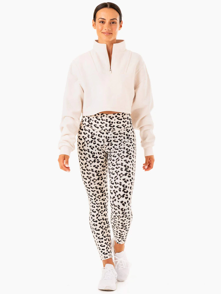 Толстовка EVOLUTION Half Zip Ivory — изображение 5