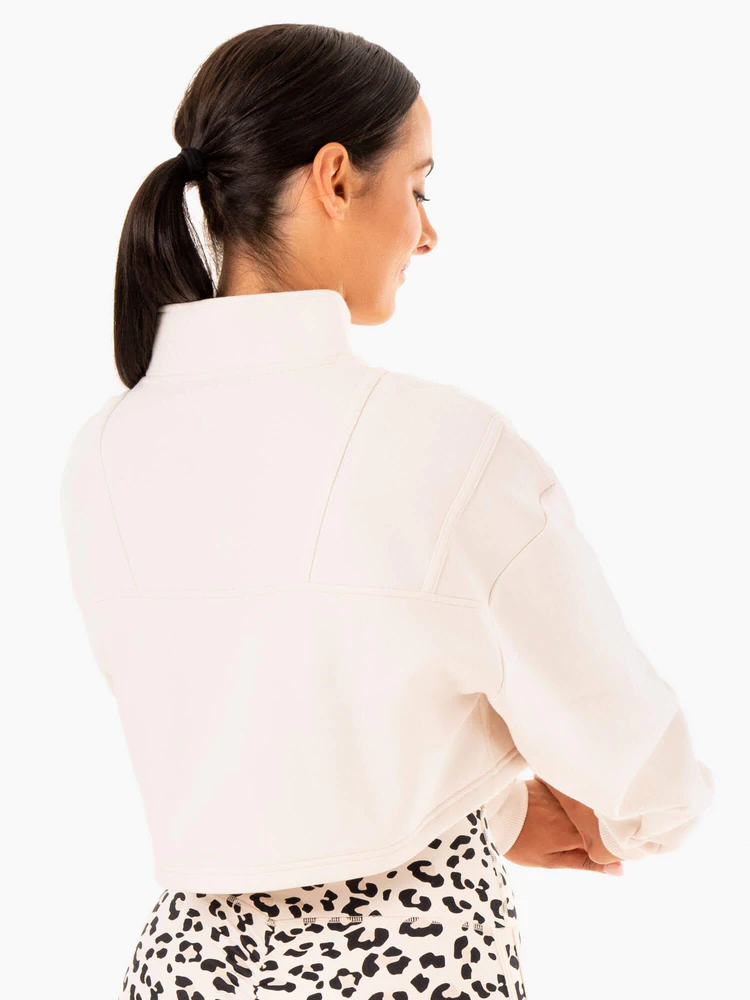 Толстовка EVOLUTION Half Zip Ivory — изображение 2
