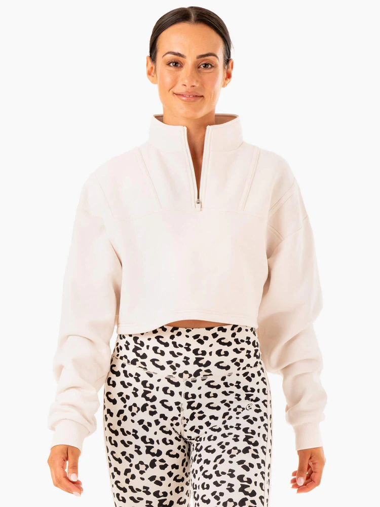 Толстовка EVOLUTION Half Zip Ivory