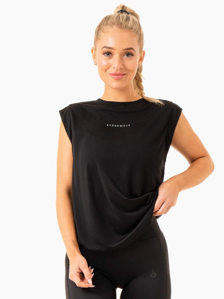Майка ELEMENT Wide Cut Tank Black