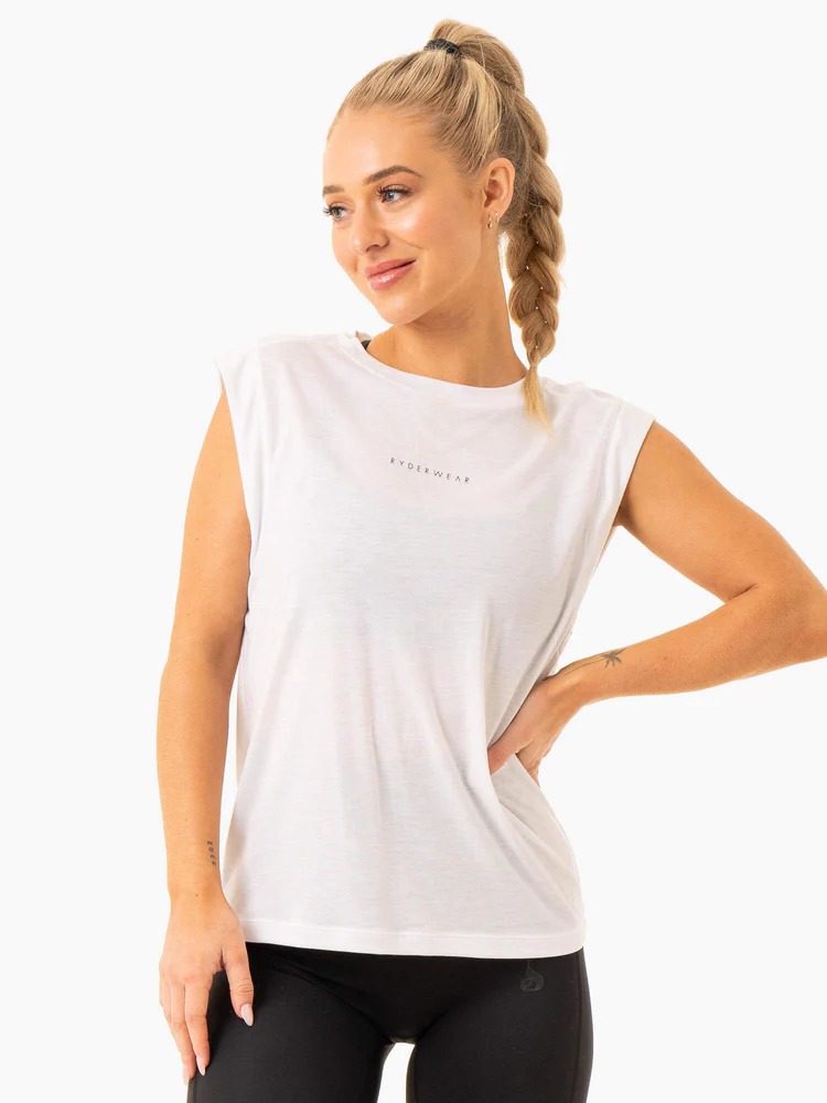 Майка ELEMENT Wide Cut Tank White