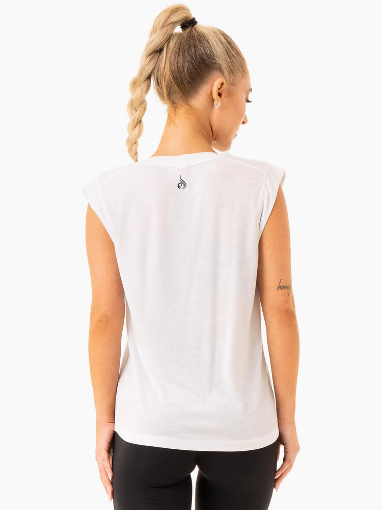 Майка ELEMENT Wide Cut Tank White — изображение 2