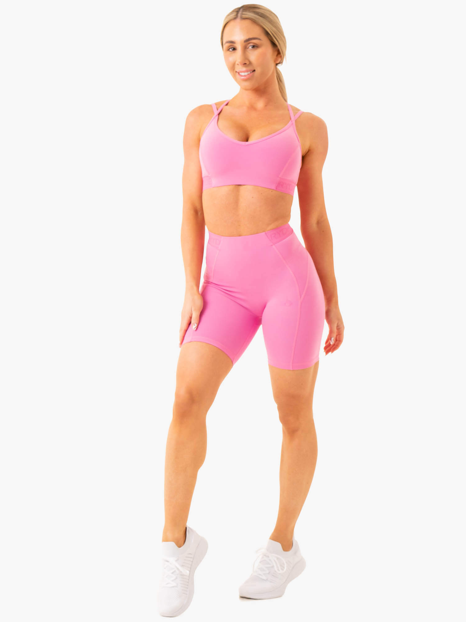 Топ LEVEL UP V-Neck Pink — изображение 4