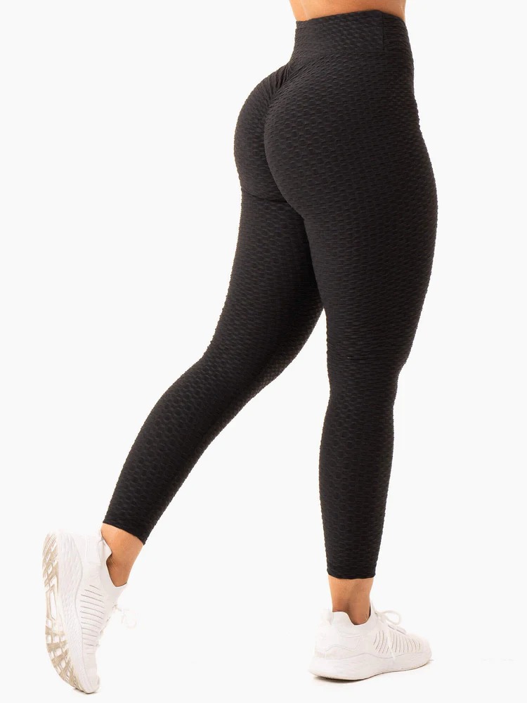 Леггинсы OPTIC Scrunch Bum Black