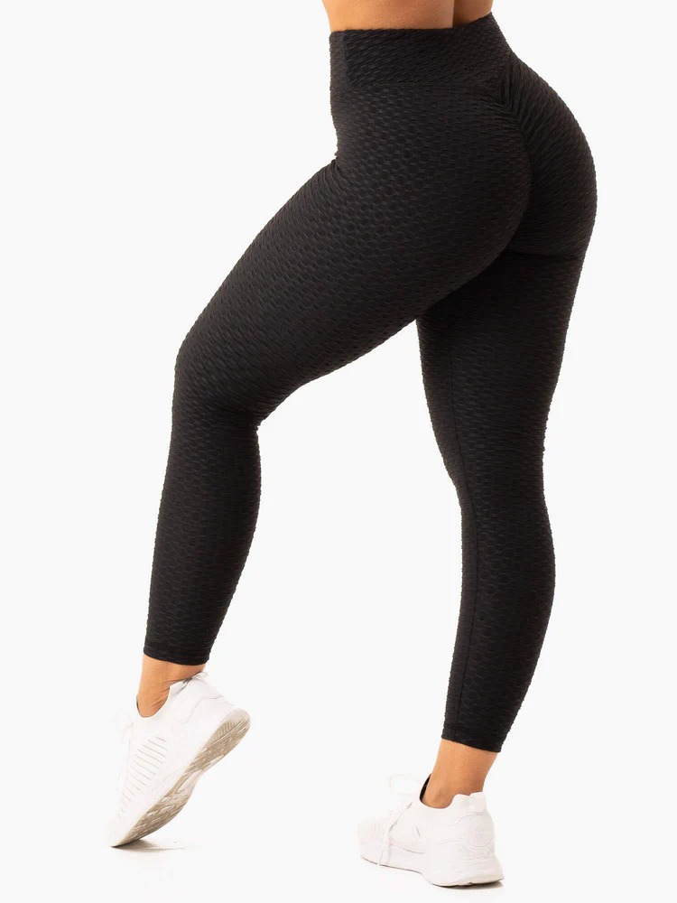 Леггинсы OPTIC Scrunch Bum Black — изображение 3
