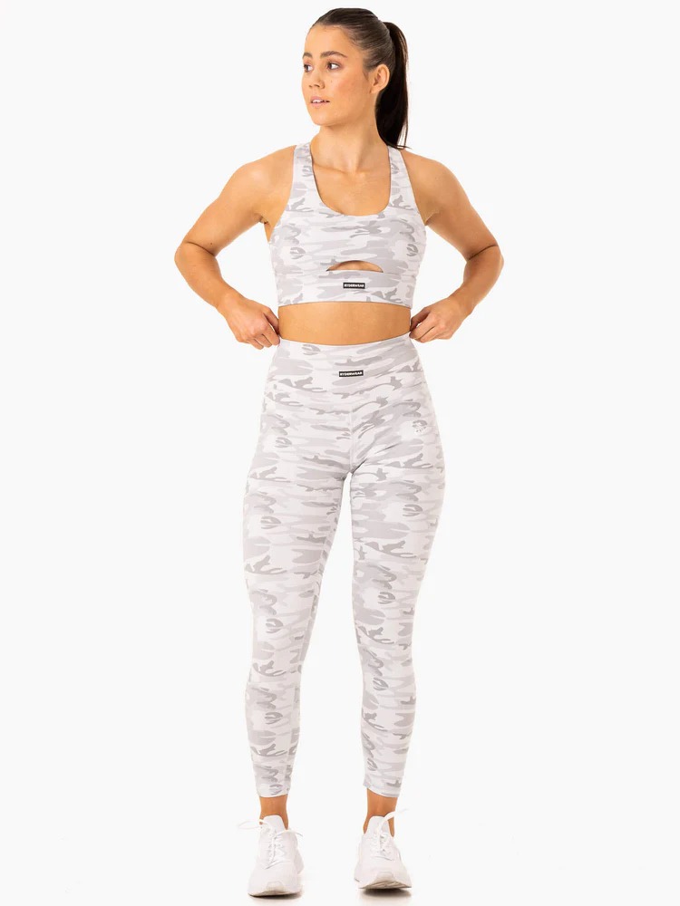Топ BASE RACER BACK Grey Camo — изображение 6