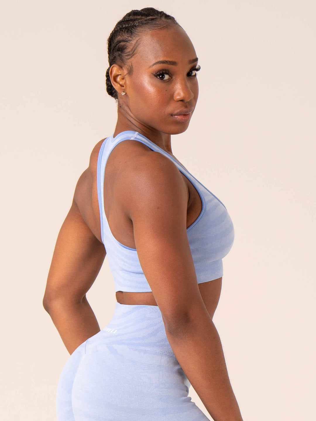 Топ ZEBRA Seamless Spots Sky Blue — изображение 4