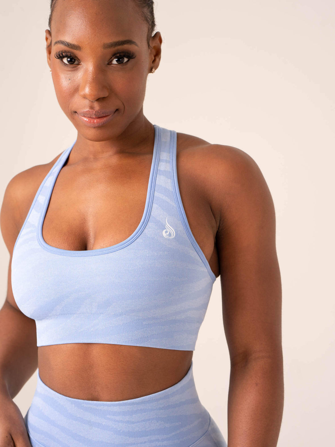 Топ ZEBRA Seamless Spots Sky Blue