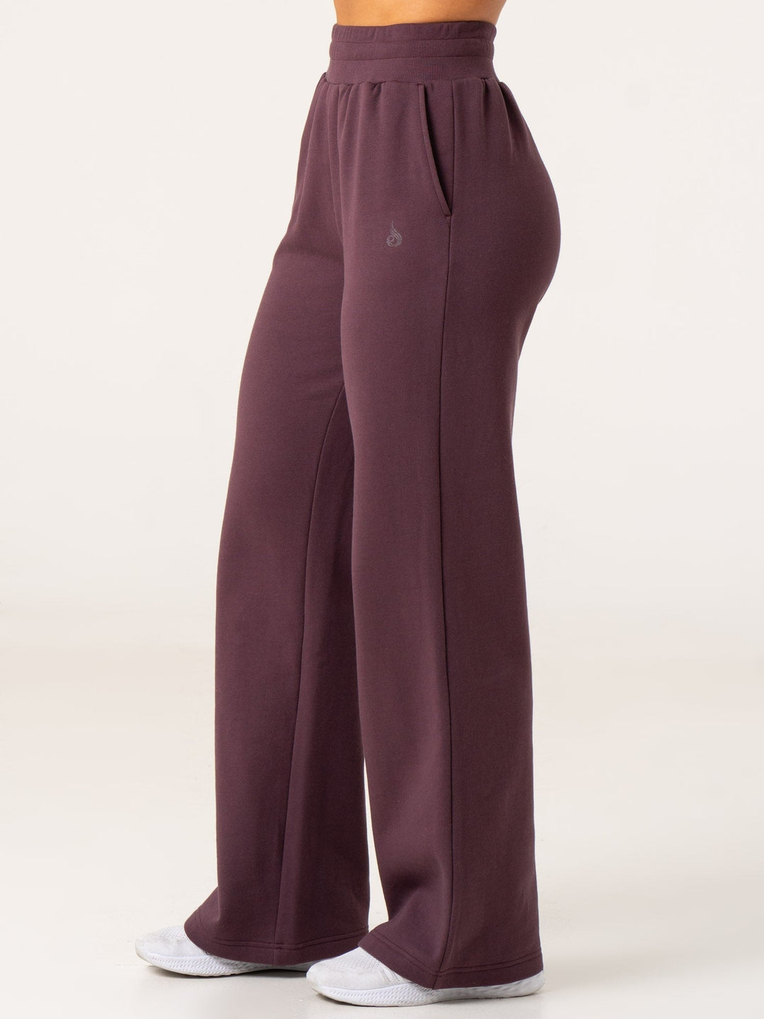 Брюки WIDE LEG Track Pants Plum — изображение 3