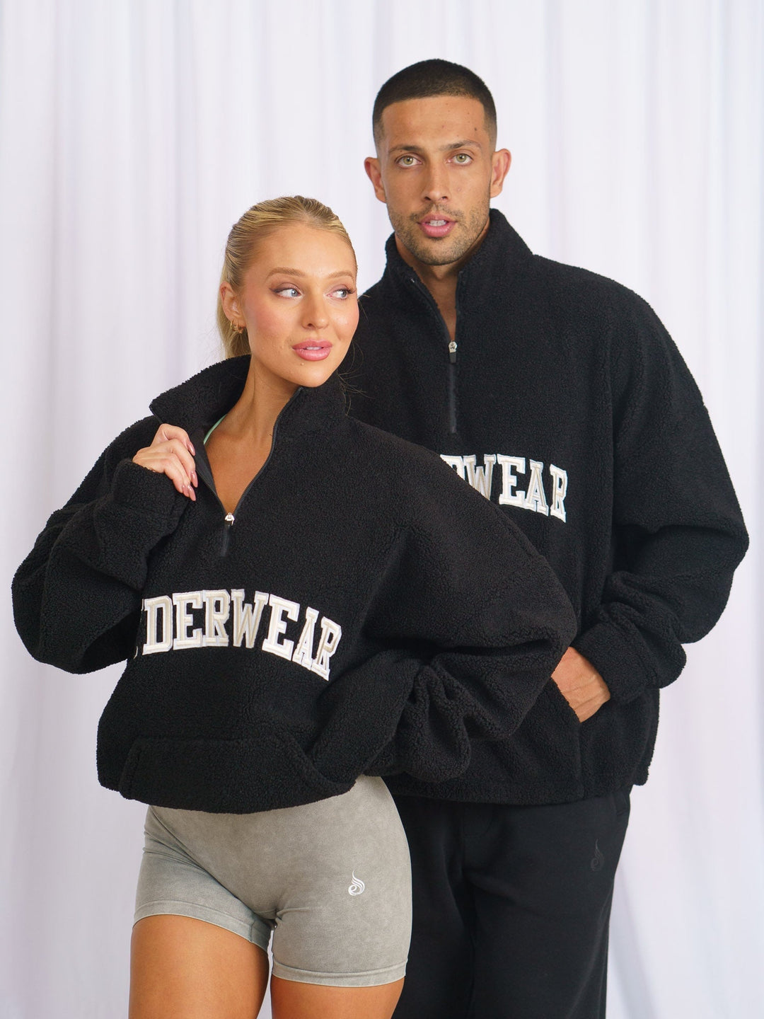 Толстовка UNISEX Teddy Jumper Black — изображение 4